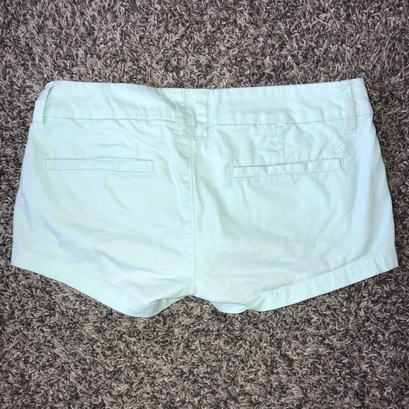 American Eagle Light Green Khaki Shorts - Picture 3 of 3